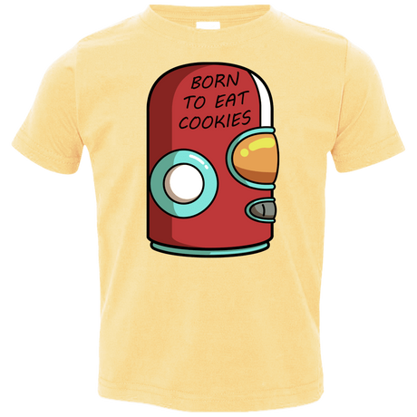 T-Shirts Butter / 2T Final Space Gary Born To Eat Cookies Toddler Premium T-Shirt