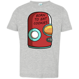 T-Shirts Heather Grey / 2T Final Space Gary Born To Eat Cookies Toddler Premium T-Shirt