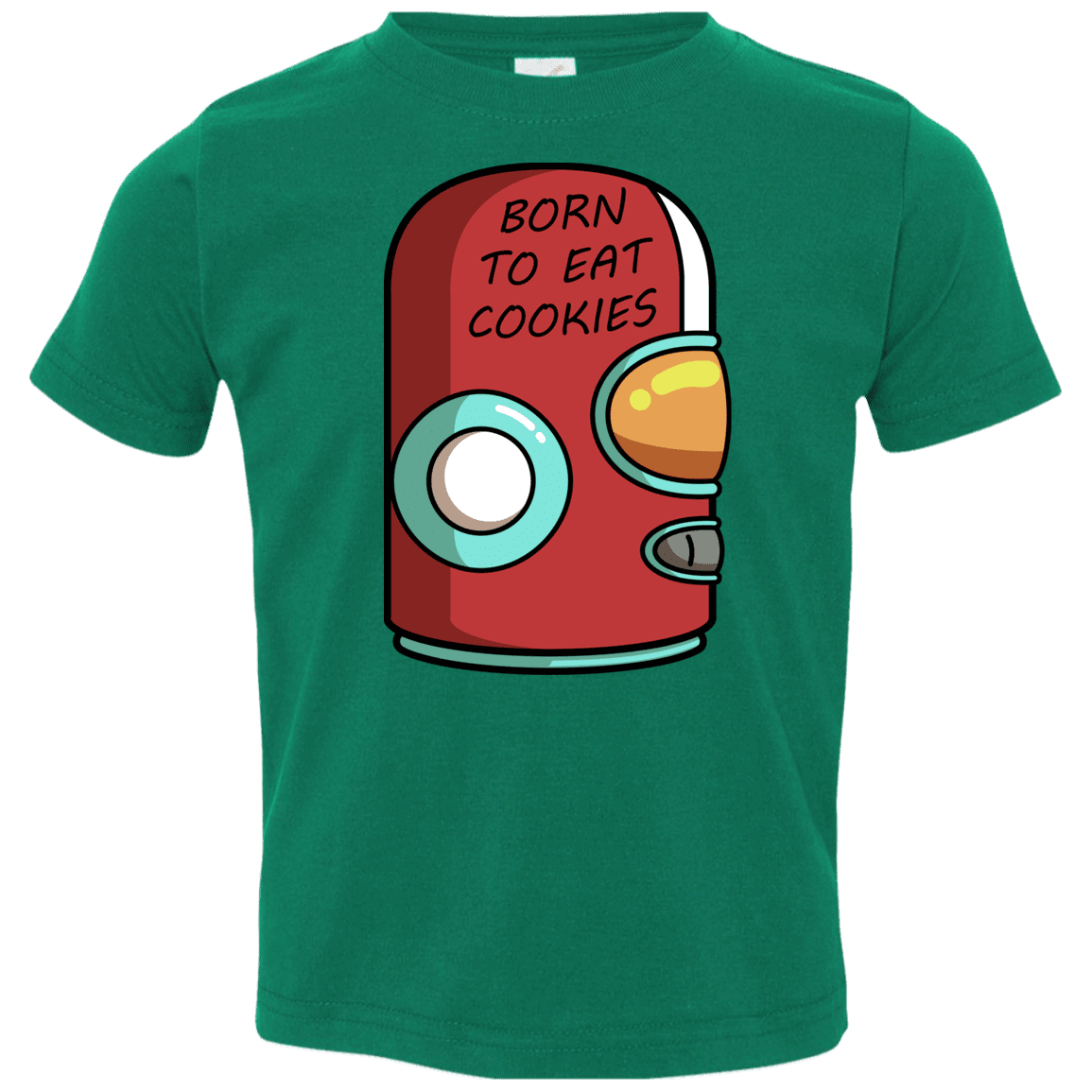 T-Shirts Kelly / 2T Final Space Gary Born To Eat Cookies Toddler Premium T-Shirt