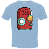 T-Shirts Light Blue / 2T Final Space Gary Born To Eat Cookies Toddler Premium T-Shirt