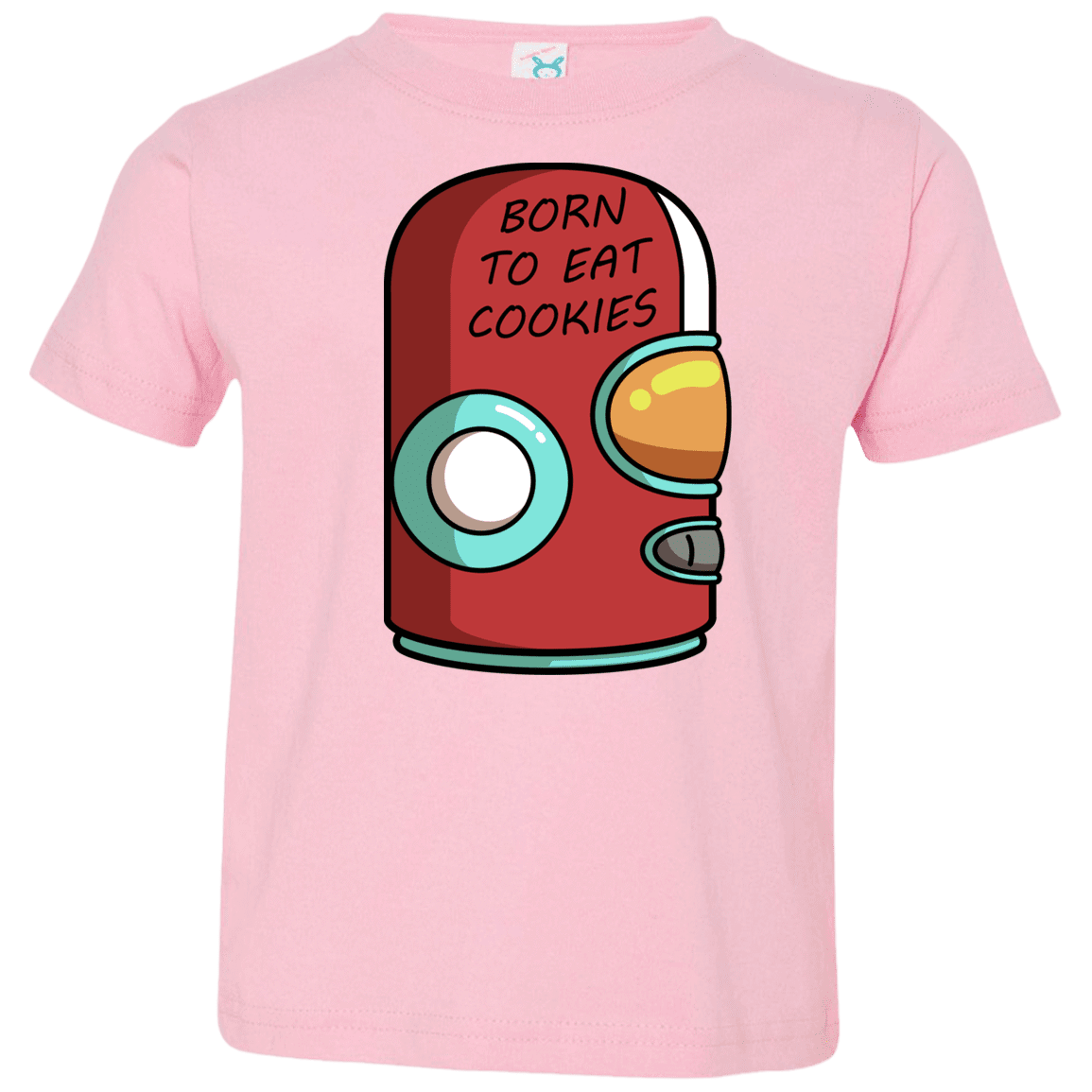 T-Shirts Pink / 2T Final Space Gary Born To Eat Cookies Toddler Premium T-Shirt