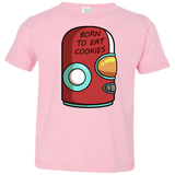 T-Shirts Pink / 2T Final Space Gary Born To Eat Cookies Toddler Premium T-Shirt