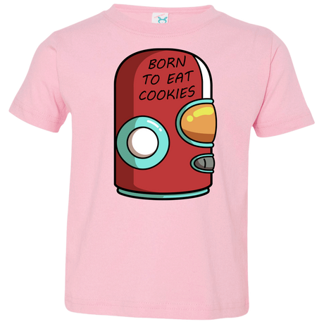 T-Shirts Pink / 2T Final Space Gary Born To Eat Cookies Toddler Premium T-Shirt