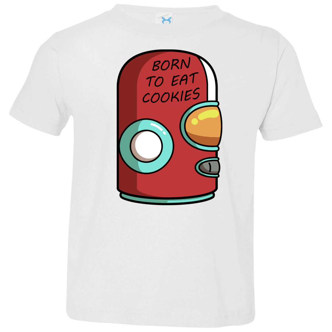 T-Shirts White / 2T Final Space Gary Born To Eat Cookies Toddler Premium T-Shirt