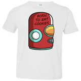 T-Shirts White / 2T Final Space Gary Born To Eat Cookies Toddler Premium T-Shirt