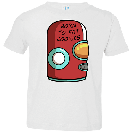 T-Shirts White / 2T Final Space Gary Born To Eat Cookies Toddler Premium T-Shirt