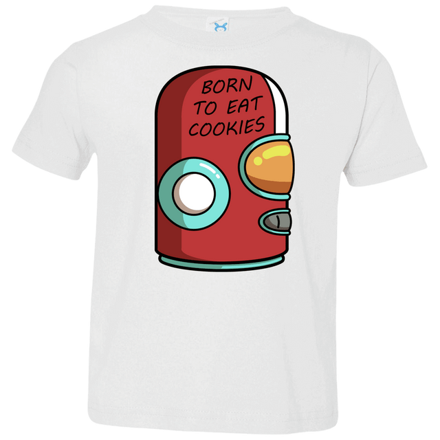 T-Shirts White / 2T Final Space Gary Born To Eat Cookies Toddler Premium T-Shirt