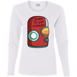 T-Shirts White / S Final Space Gary Born To Eat Cookies Women's Long Sleeve T-Shirt