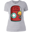 T-Shirts Heather Grey / X-Small Final Space Gary Born To Eat Cookies Women's Premium T-Shirt