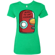T-Shirts Envy / S Final Space Gary Born To Eat Cookies Women's Triblend T-Shirt