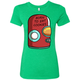 T-Shirts Envy / S Final Space Gary Born To Eat Cookies Women's Triblend T-Shirt