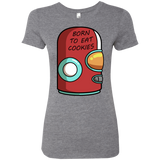 T-Shirts Premium Heather / S Final Space Gary Born To Eat Cookies Women's Triblend T-Shirt