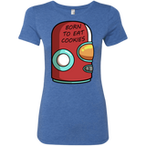 T-Shirts Vintage Royal / S Final Space Gary Born To Eat Cookies Women's Triblend T-Shirt