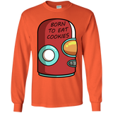 T-Shirts Orange / YS Final Space Gary Born To Eat Cookies Youth Long Sleeve T-Shirt