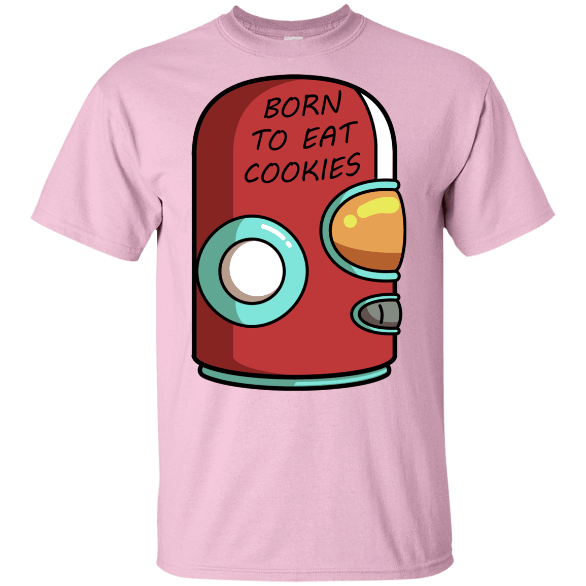 T-Shirts Light Pink / YXS Final Space Gary Born To Eat Cookies Youth T-Shirt