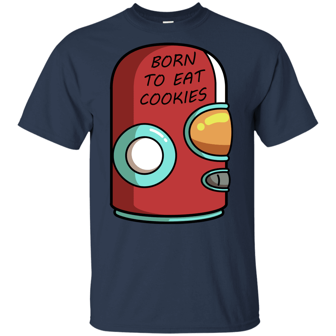 T-Shirts Navy / YXS Final Space Gary Born To Eat Cookies Youth T-Shirt