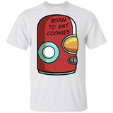 T-Shirts White / YXS Final Space Gary Born To Eat Cookies Youth T-Shirt