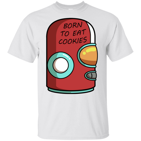 T-Shirts White / YXS Final Space Gary Born To Eat Cookies Youth T-Shirt