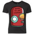 T-Shirts Vintage Black / YXS Final Space Gary Born To Eat Cookies Youth Triblend T-Shirt