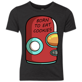 T-Shirts Vintage Black / YXS Final Space Gary Born To Eat Cookies Youth Triblend T-Shirt