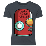 T-Shirts Vintage Navy / YXS Final Space Gary Born To Eat Cookies Youth Triblend T-Shirt