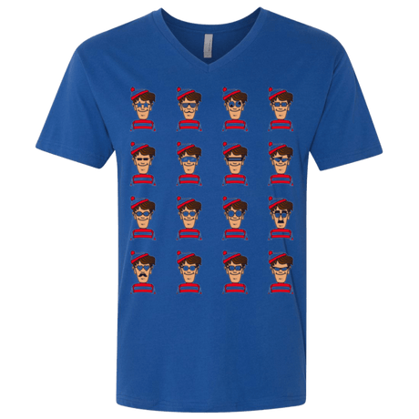 T-Shirts Royal / X-Small Find Him Men's Premium V-Neck