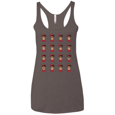 T-Shirts Macchiato / X-Small Find Him Women's Triblend Racerback Tank