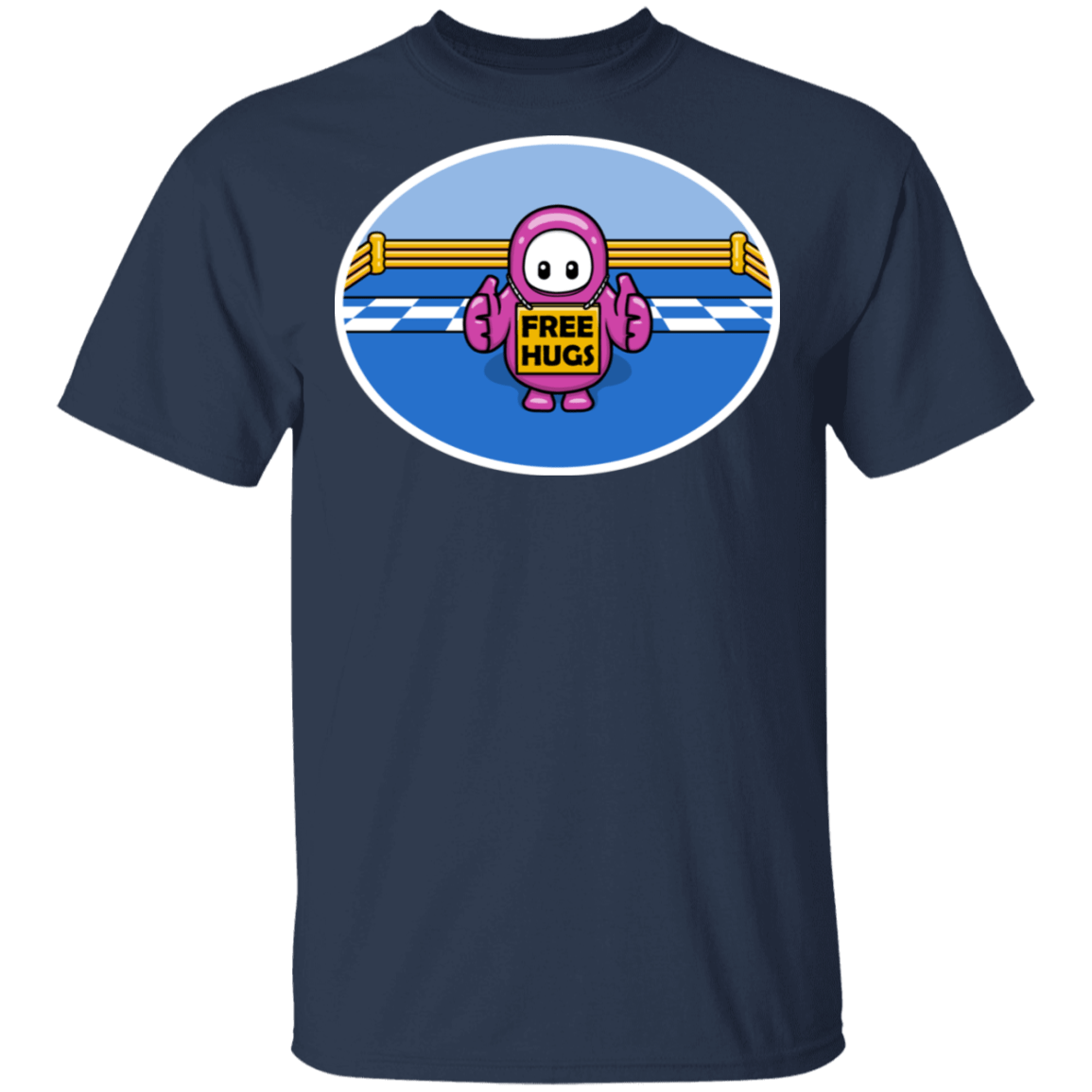 T-Shirts Navy / S Finish Hug T-Shirt