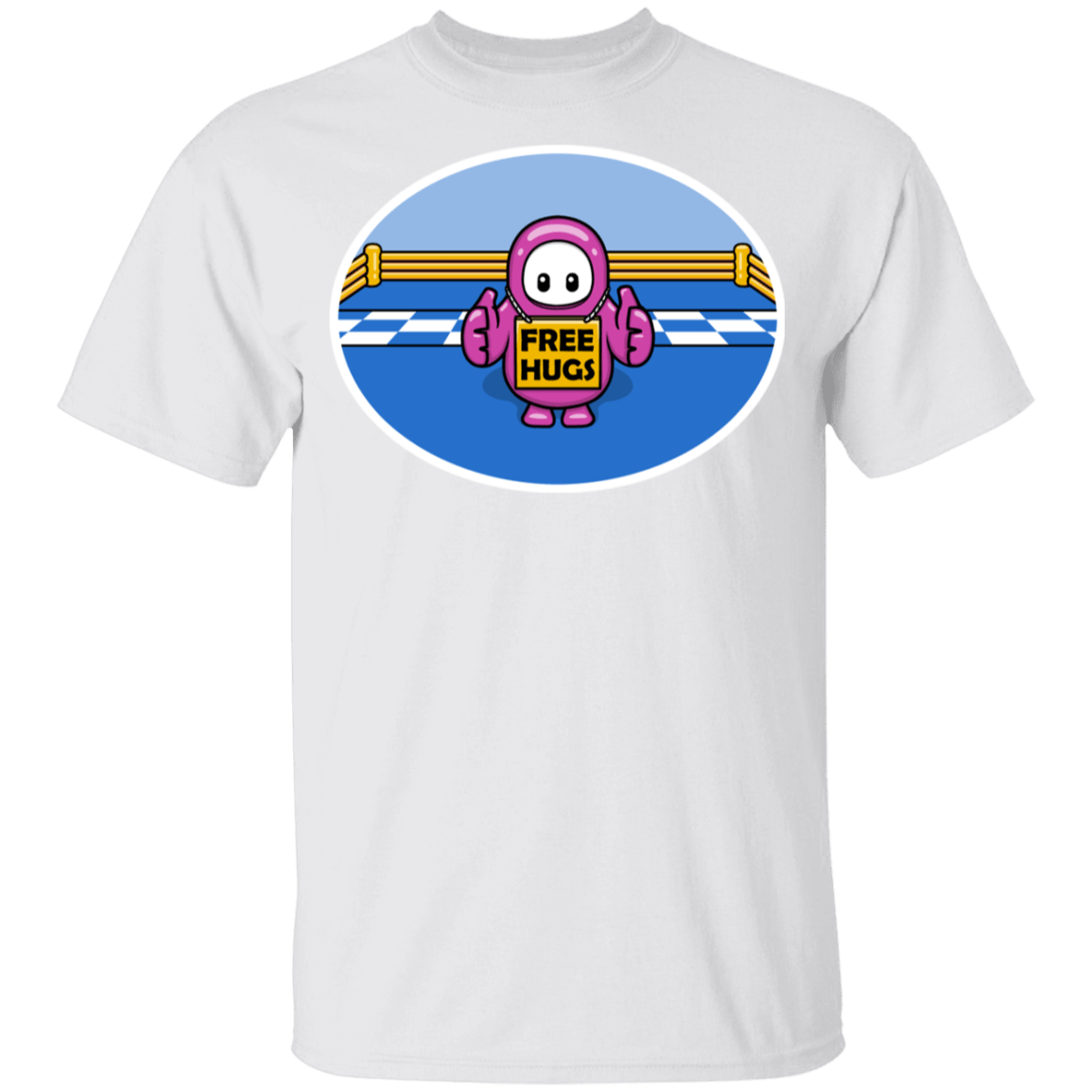 T-Shirts White / YXS Finish Hug Youth T-Shirt