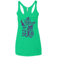 T-Shirts Envy / X-Small Finklesworth Women's Triblend Racerback Tank