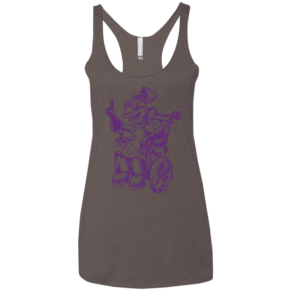 T-Shirts Macchiato / X-Small Finklesworth Women's Triblend Racerback Tank