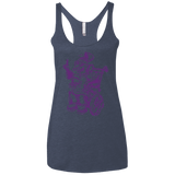 T-Shirts Vintage Navy / X-Small Finklesworth Women's Triblend Racerback Tank