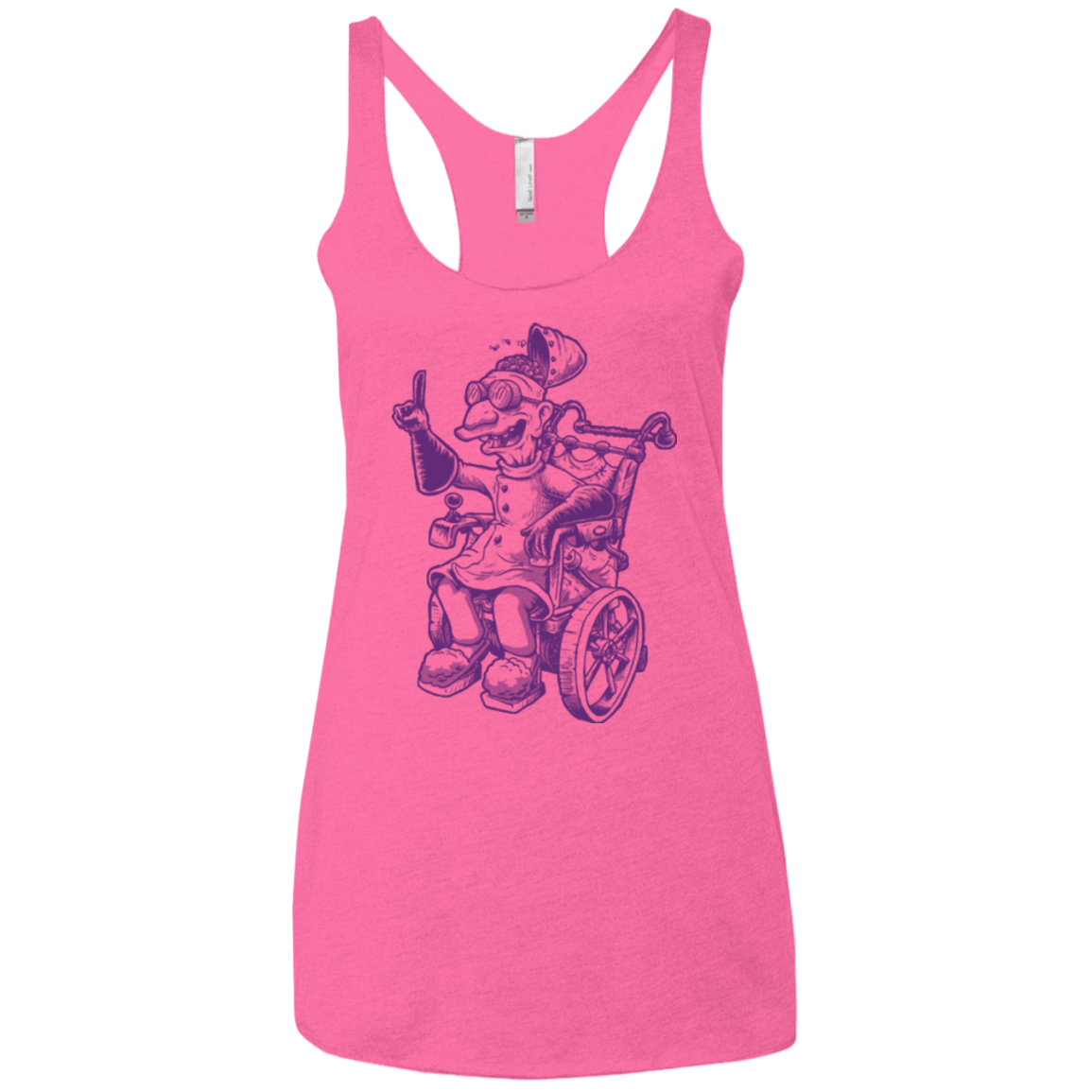 T-Shirts Vintage Pink / X-Small Finklesworth Women's Triblend Racerback Tank