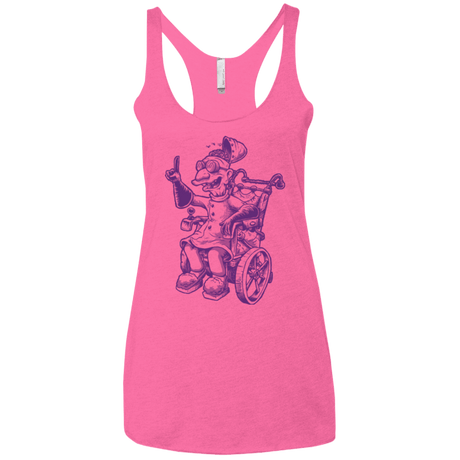 T-Shirts Vintage Pink / X-Small Finklesworth Women's Triblend Racerback Tank