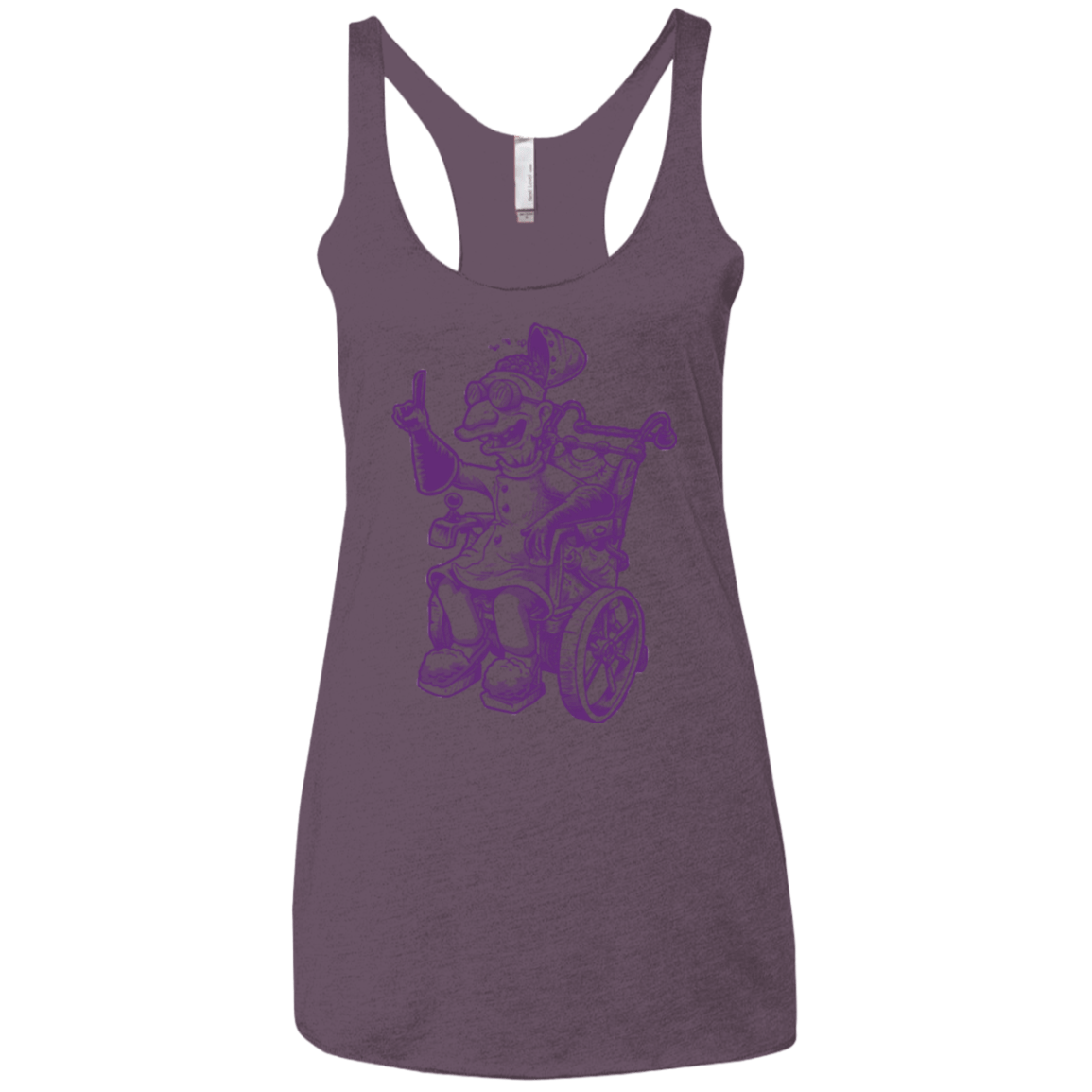 T-Shirts Vintage Purple / X-Small Finklesworth Women's Triblend Racerback Tank