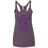 T-Shirts Vintage Purple / X-Small Finklesworth Women's Triblend Racerback Tank