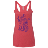 T-Shirts Vintage Red / X-Small Finklesworth Women's Triblend Racerback Tank