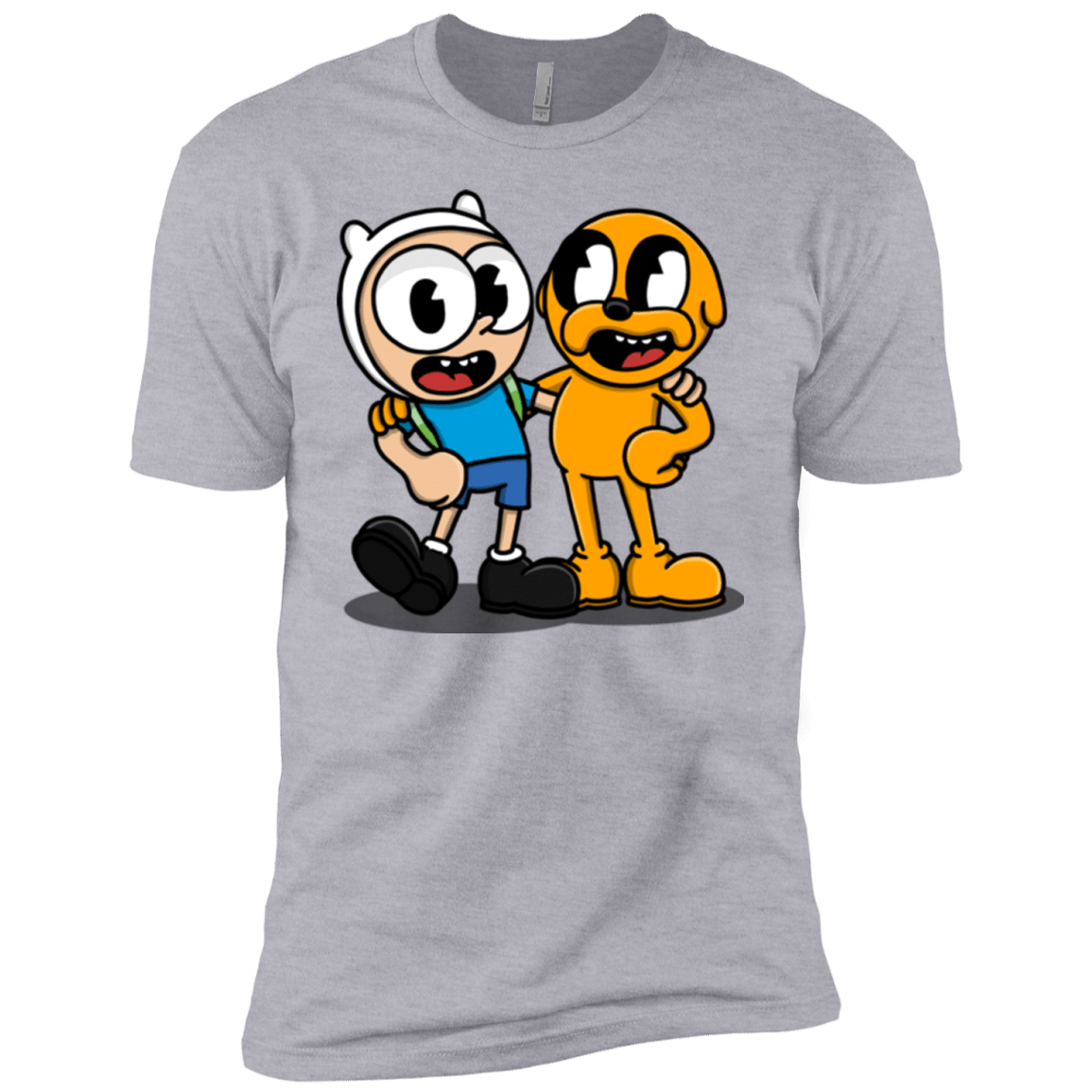 T-Shirts Heather Grey / YXS Finnhead and Jakeman Boys Premium T-Shirt