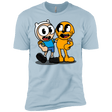 T-Shirts Light Blue / YXS Finnhead and Jakeman Boys Premium T-Shirt