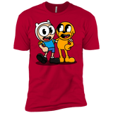 T-Shirts Red / YXS Finnhead and Jakeman Boys Premium T-Shirt