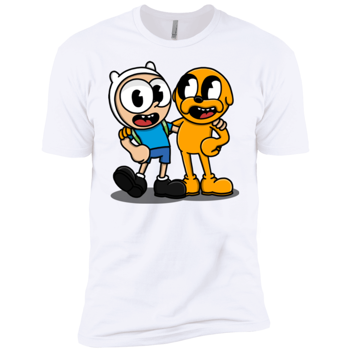 T-Shirts White / YXS Finnhead and Jakeman Boys Premium T-Shirt