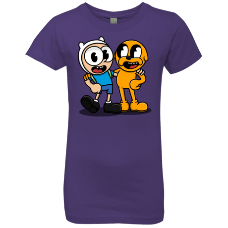 T-Shirts Purple Rush / YXS Finnhead and Jakeman Girls Premium T-Shirt