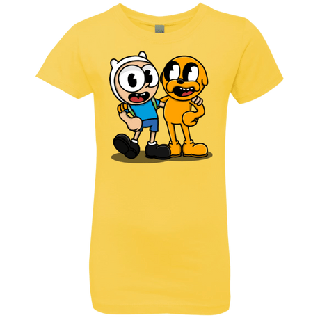 T-Shirts Vibrant Yellow / YXS Finnhead and Jakeman Girls Premium T-Shirt