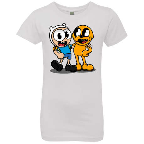 T-Shirts White / YXS Finnhead and Jakeman Girls Premium T-Shirt