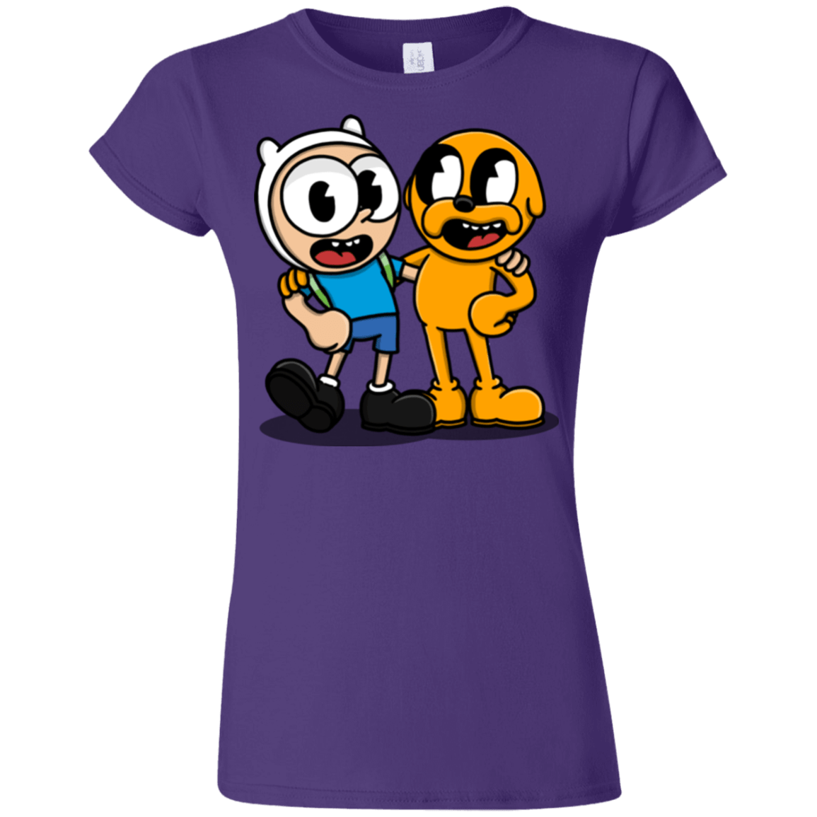 T-Shirts Purple / S Finnhead and Jakeman Junior Slimmer-Fit T-Shirt