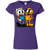 T-Shirts Purple / S Finnhead and Jakeman Junior Slimmer-Fit T-Shirt