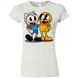 T-Shirts White / S Finnhead and Jakeman Junior Slimmer-Fit T-Shirt