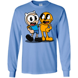 T-Shirts Carolina Blue / S Finnhead and Jakeman Men's Long Sleeve T-Shirt