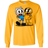 T-Shirts Gold / S Finnhead and Jakeman Men's Long Sleeve T-Shirt