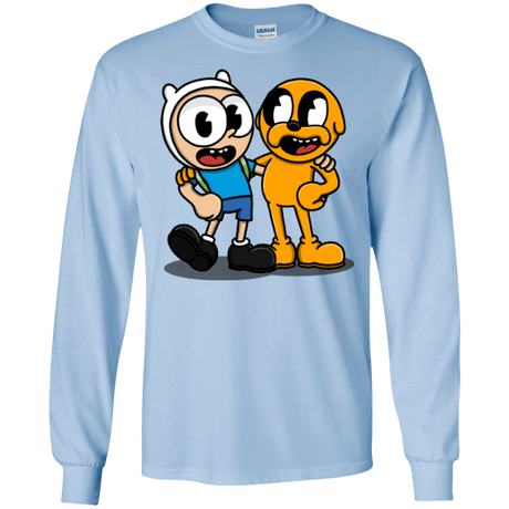 T-Shirts Light Blue / S Finnhead and Jakeman Men's Long Sleeve T-Shirt